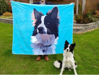 Customised Dog Blanket